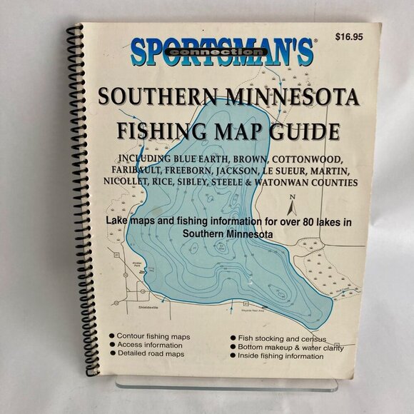 Other - Sportsman's Connection Southern Minnesota Fishing Map Guide Book MN